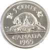 1965 Canada 5-cents Choice BU (MS-64)
