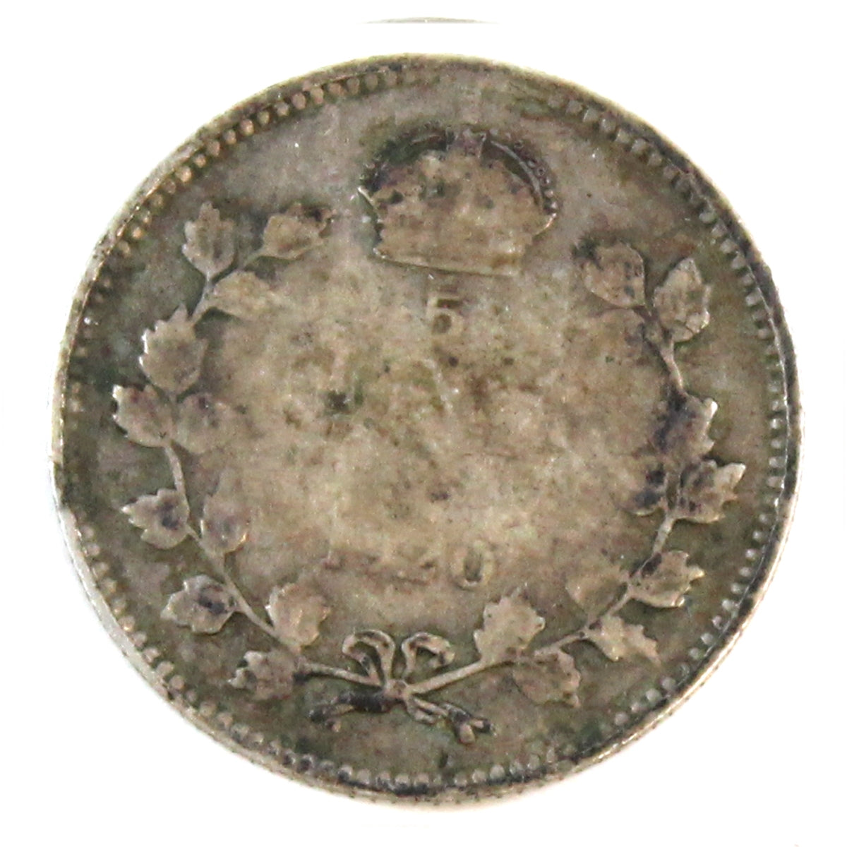 1920 Canada 5-cents About Good (AG3)