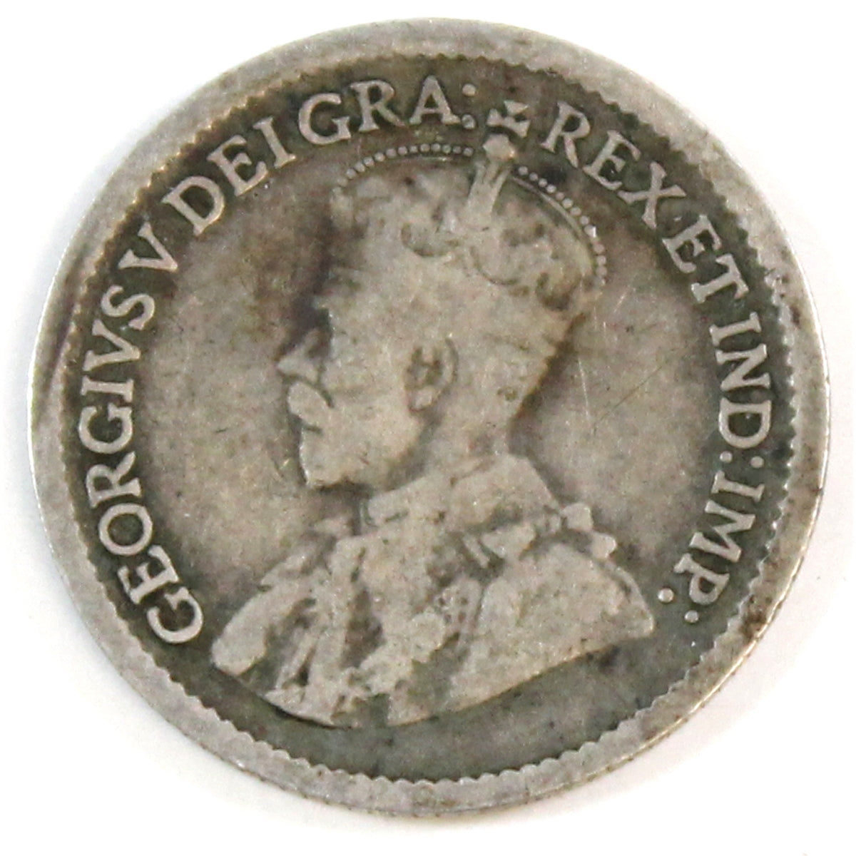 1920 Canada 5-cents About Good (AG3)