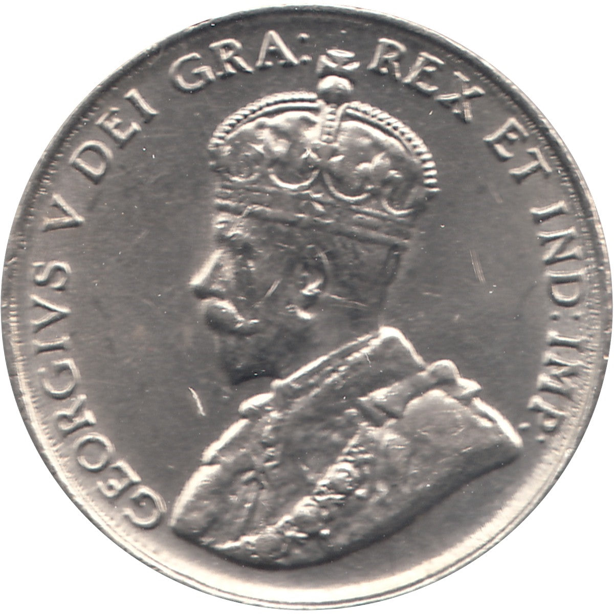 1924 Canada 5-cents UNC+ (MS62) $