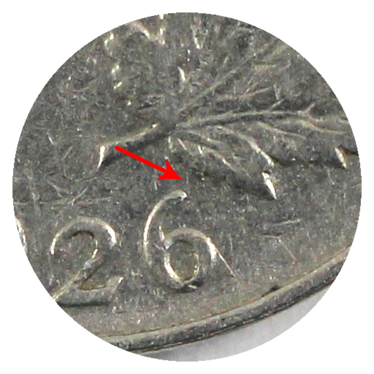 1926 Far 6 Canada 5-cents VG-F (VG10) $
