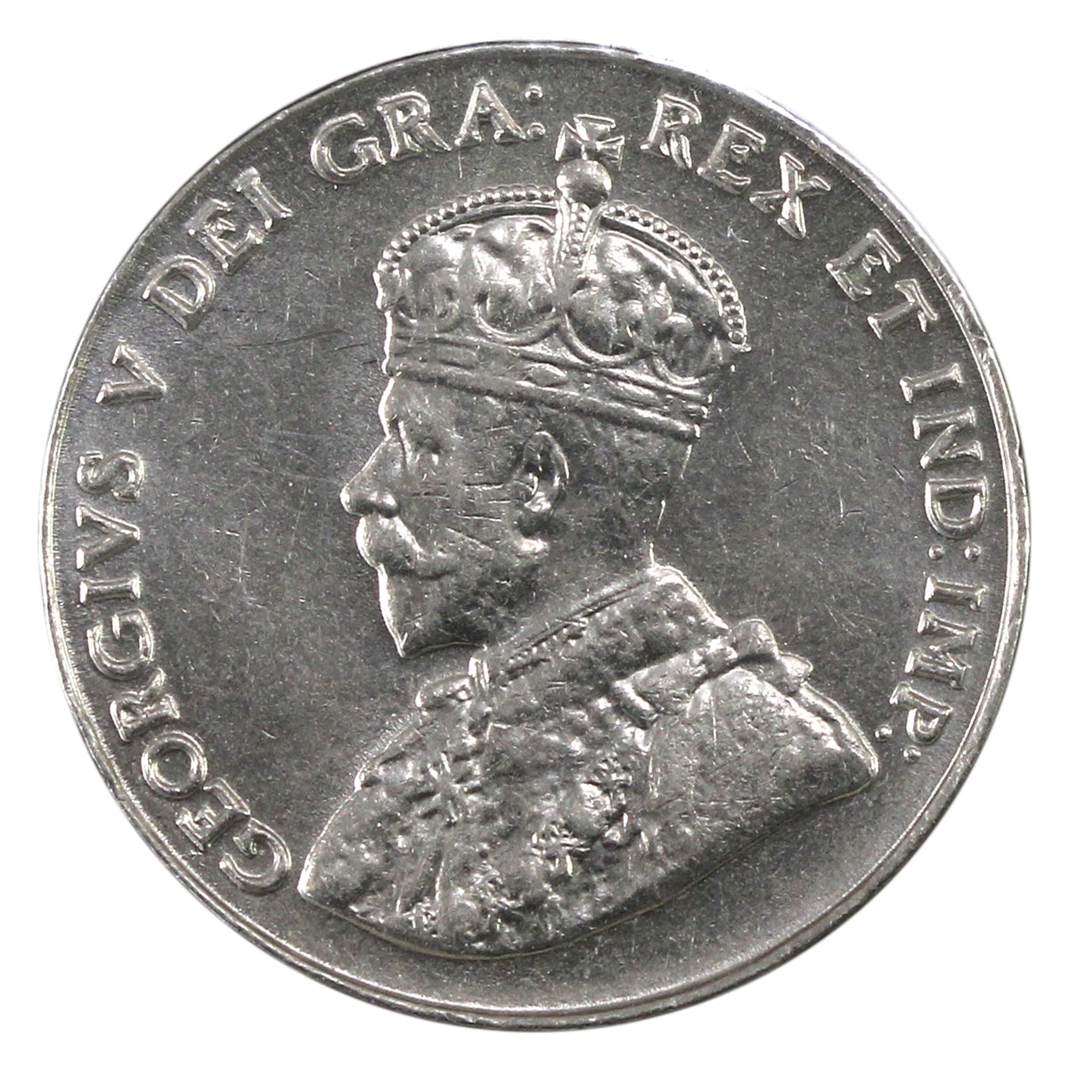 1926 Near 6 Canada 5-cents AU-UNC (AU55) $