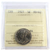 1927 Canada 5-cents ICCS Certified MS62