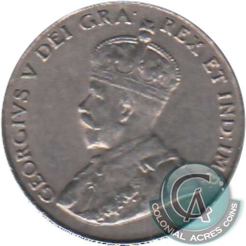 1930 Canada 5-cents Extra Fine (EF40)