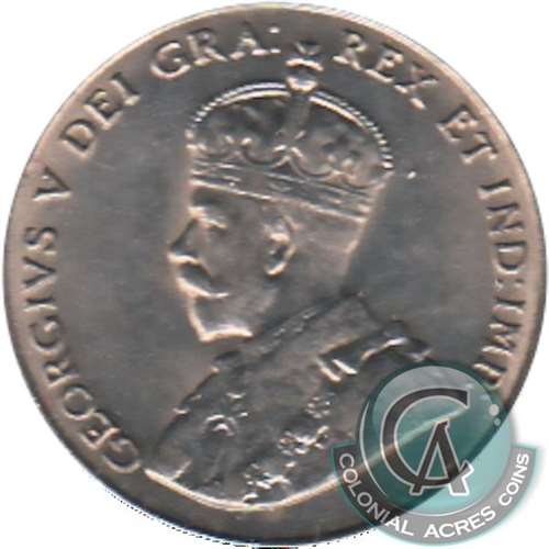 1932 Canada 5-cents Almost Uncirculated (AU50)