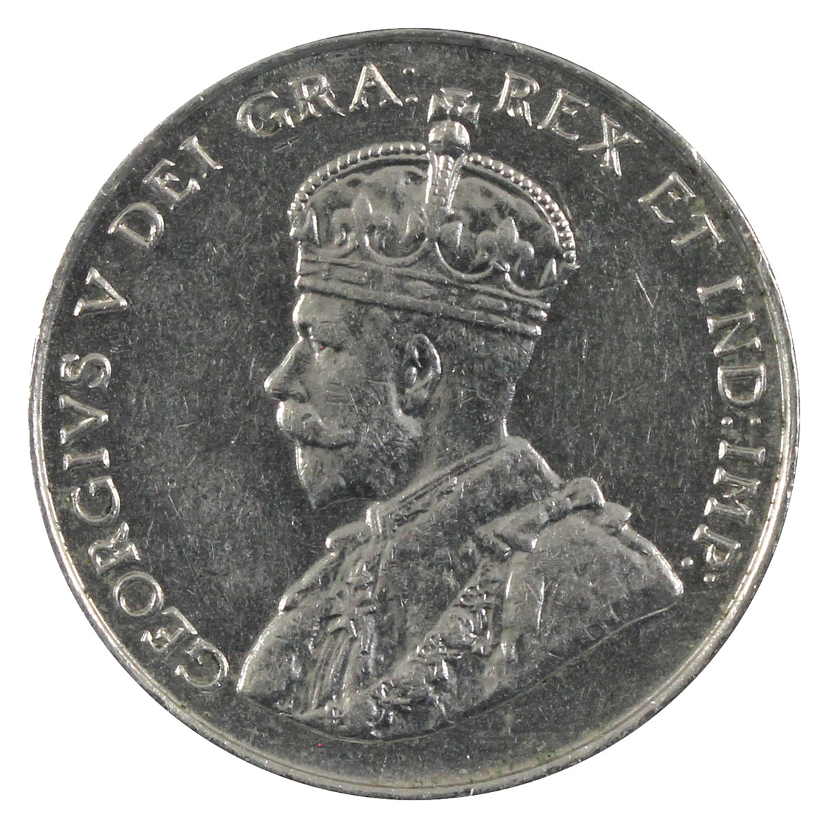 1934 Canada 5-cents Almost Uncirculated (AU50)