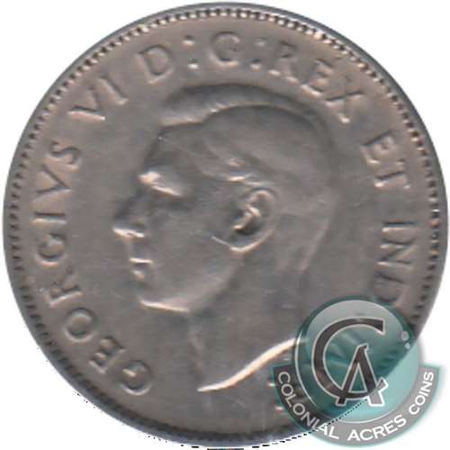1937 Canada 5-cents Circulated