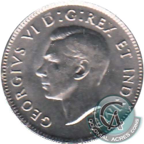 1938 Canada 5-cents Choice Brilliant Uncirculated (MS64) $