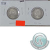 1939 Canada 5-cents Uncirculated (MS60)