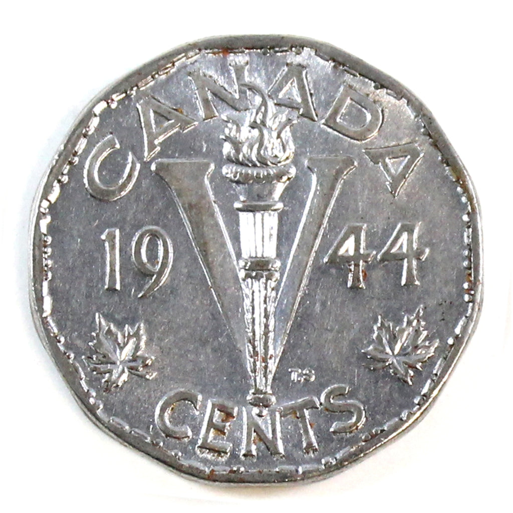 1944 Canada 5-cents Extra Fine (EF40)