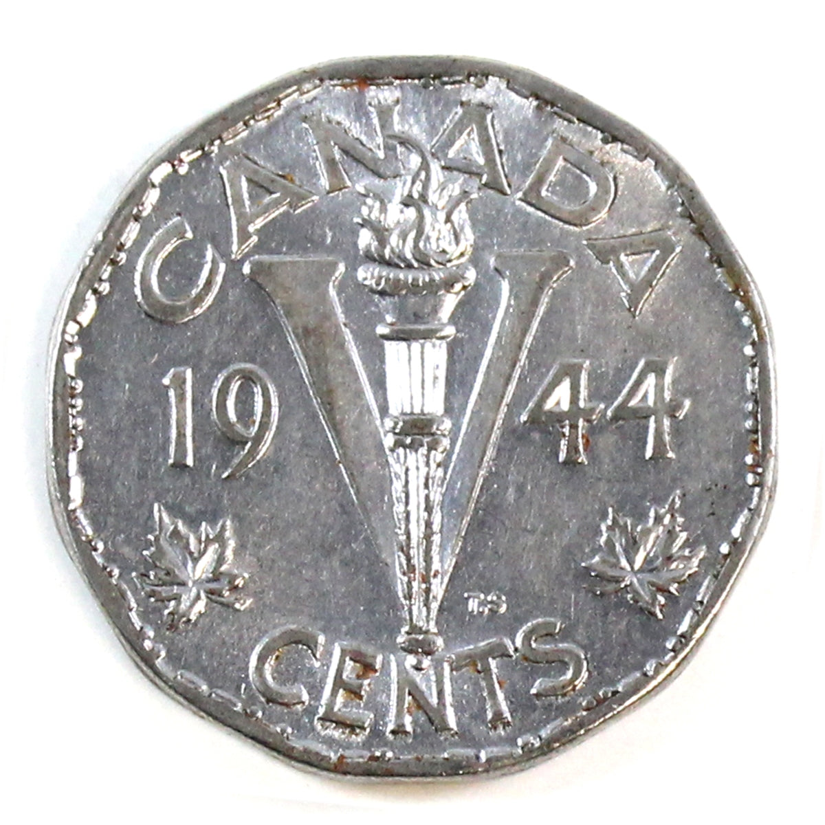 1944 Canada 5-cents Extra Fine (EF40)
