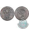 1944 No Chrome Canada 5-cents Extra Fine (EF40)