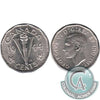 1944 No Chrome Canada 5-cents EF-AU (EF45)