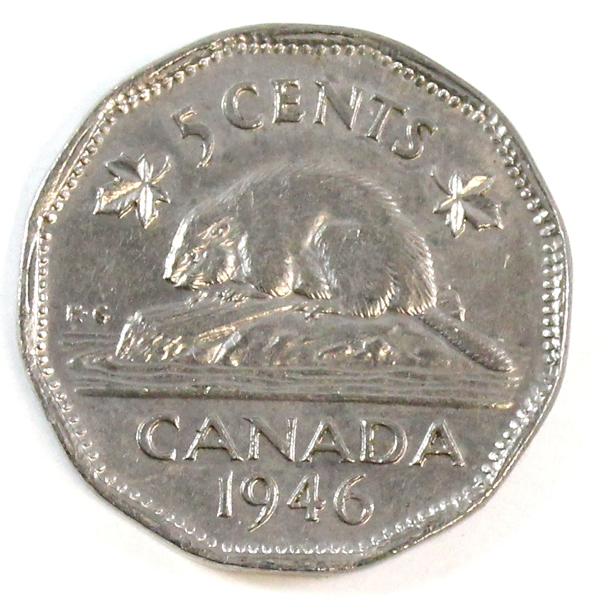 1946 Canada 5-cents EF-AU (EF45)