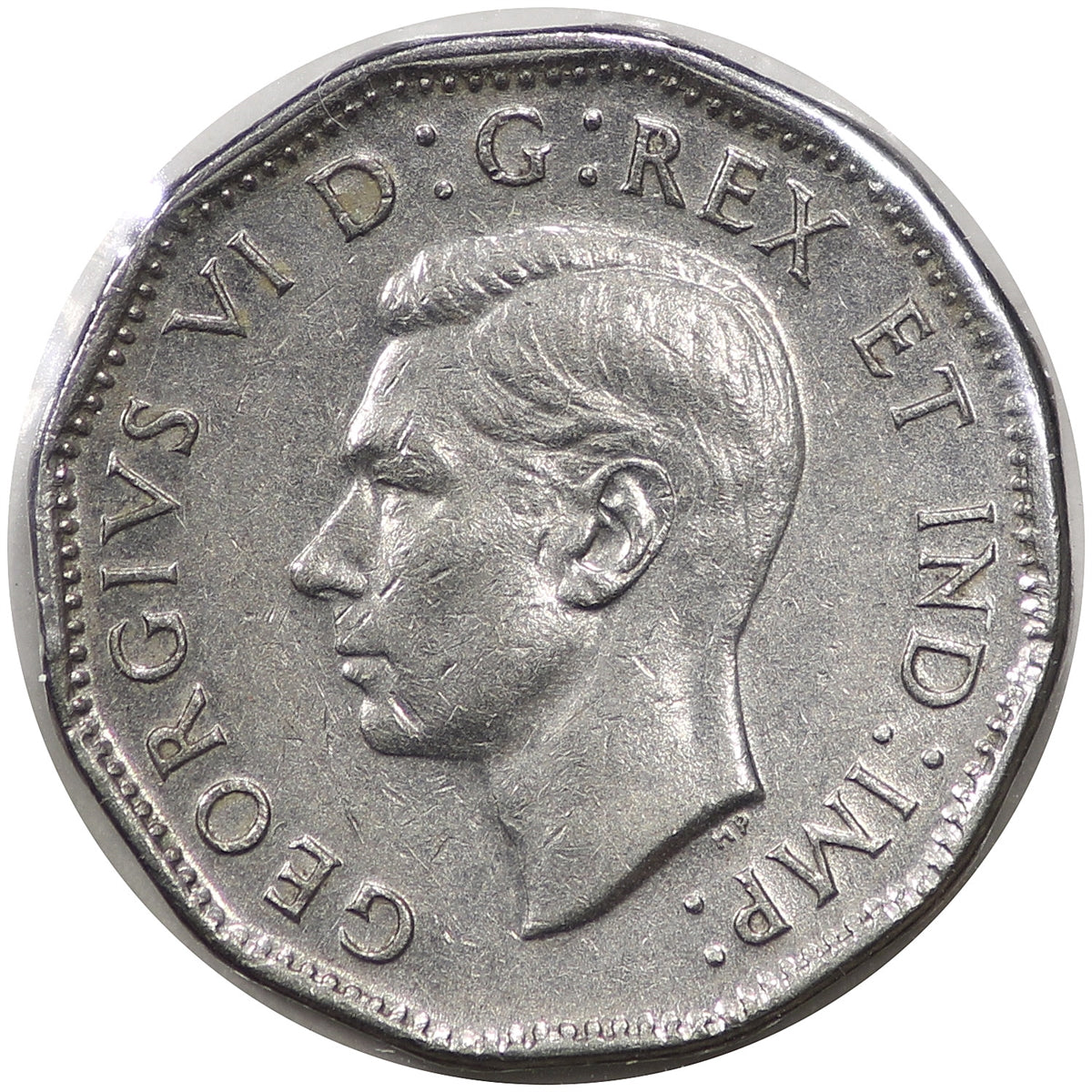 1947 Canada 5-cents Extra Fine (EF40)