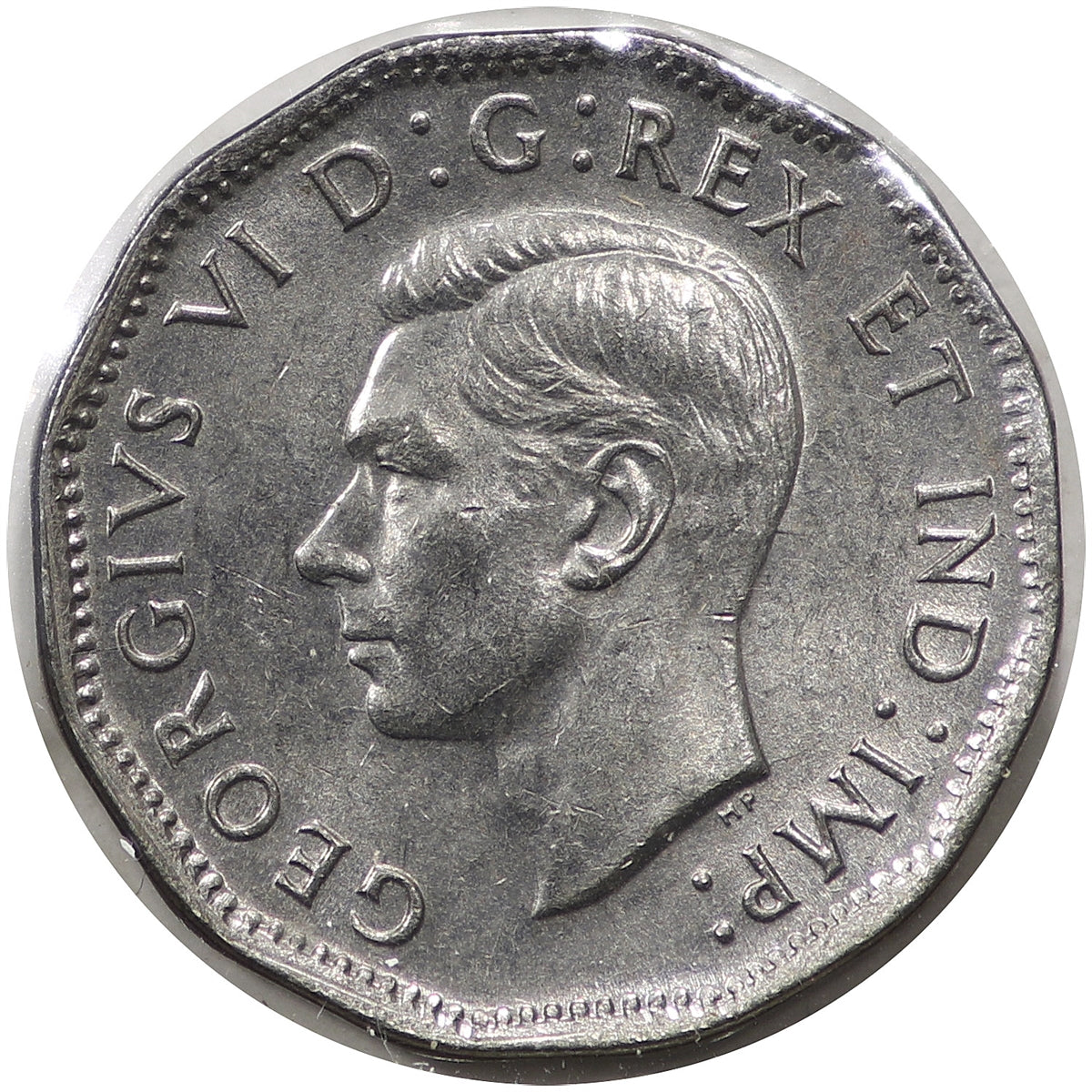 1947 Canada 5-cents Uncirculated (MS60)
