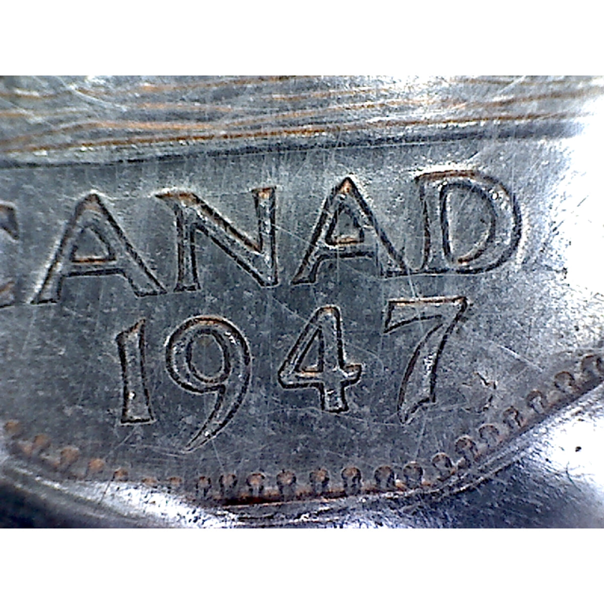 1947 Maple Leaf Canada 5-cents ICCS Certified MS63