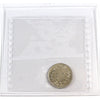 1908 Small 8 Canada 5-cents ICCS Certified AU55