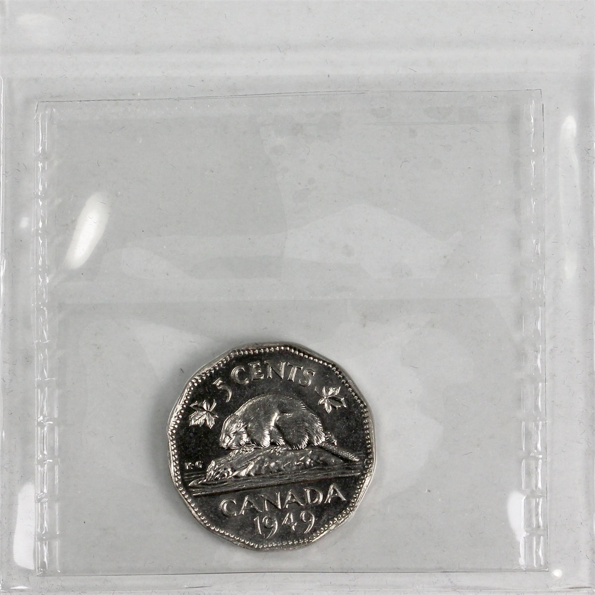 1949 Canada 5-cents ICCS Certified MS65
