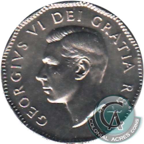 1949 Canada 5-cents Choice Brilliant Uncirculated (MS64)