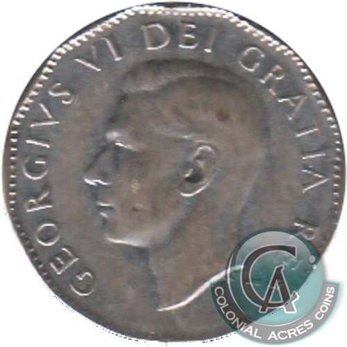 1952 Canada 5-cents Circulated