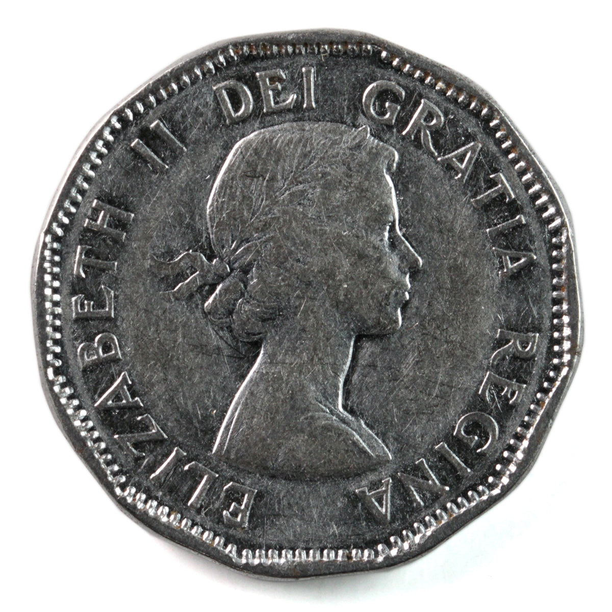 1953 Far Leaf SS Mule Canada 5-cents VF-EF (VF30) $