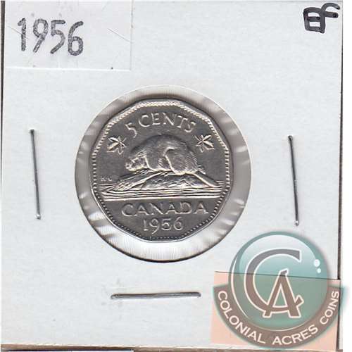 1956 Canada 5-cents Extra Fine (EF40)