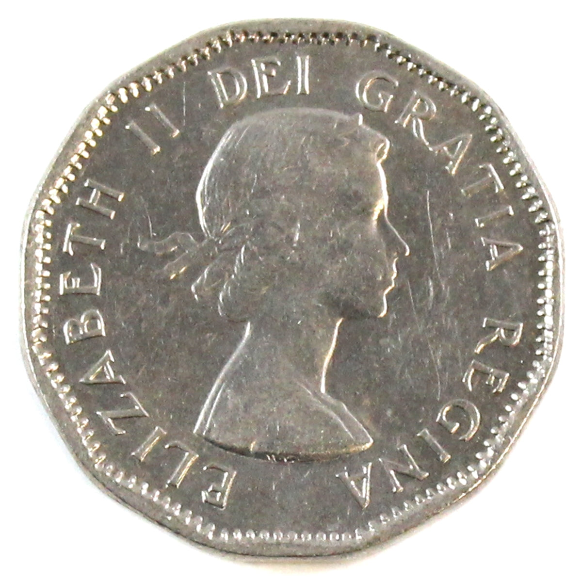 1957 Canada 5-cents AU-UNC (AU55)
