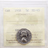 1958 Canada 5-cents ICCS Certified MS-65