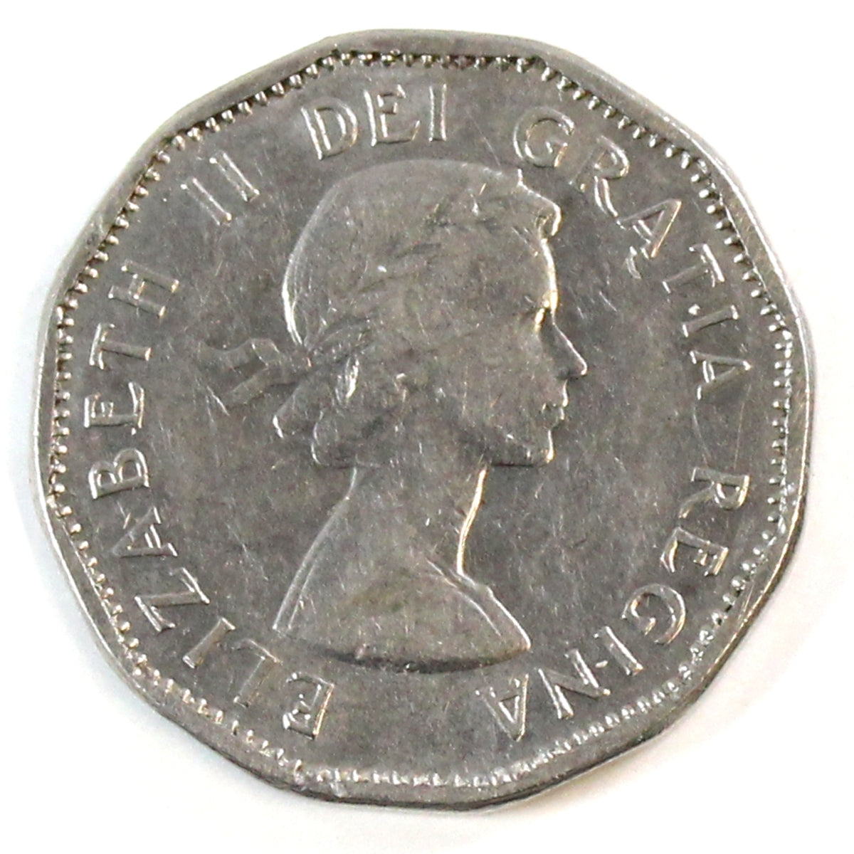 1958 Canada 5-cents Extra Fine (EF40)