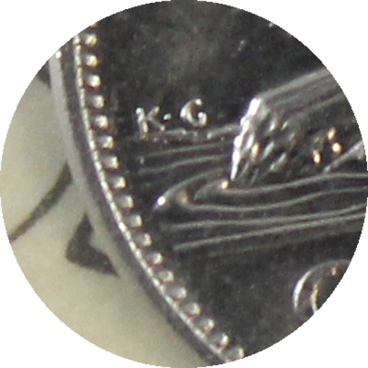 1964 Extra Water Line Canada 5-cents ICCS Certified MS63