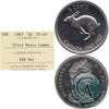 1967 Canada 5-cents ICCS Certified PL65 Ultra Heavy Cameo