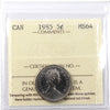 1985 Canada 5-cents ICCS Certified MS64