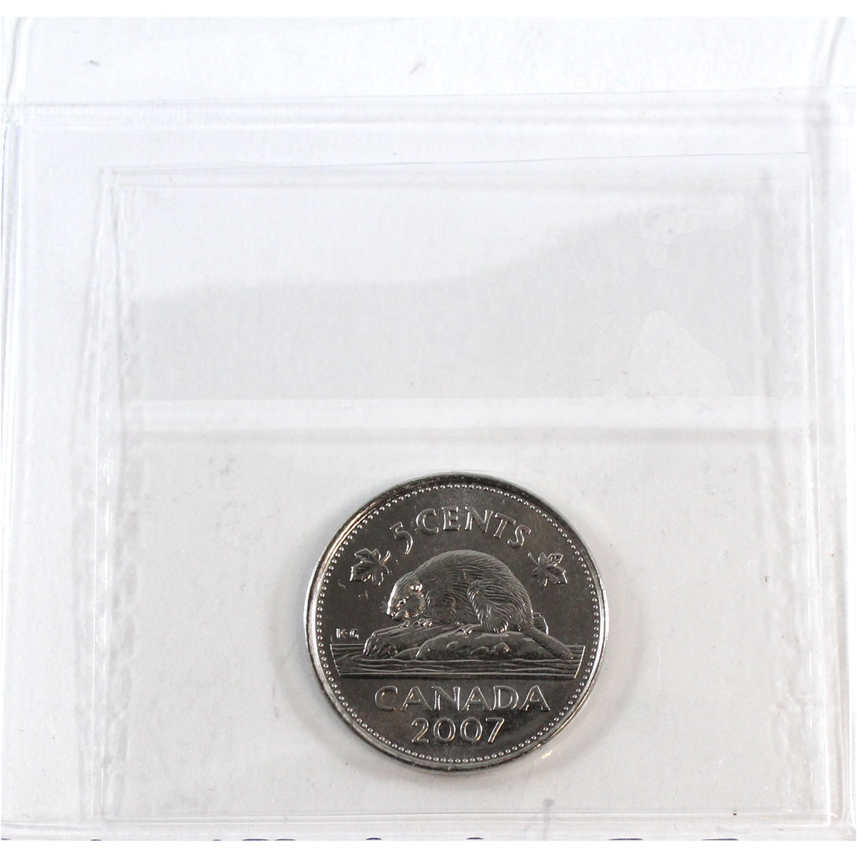 2007 Canada 5-cents ICCS Certified MS66