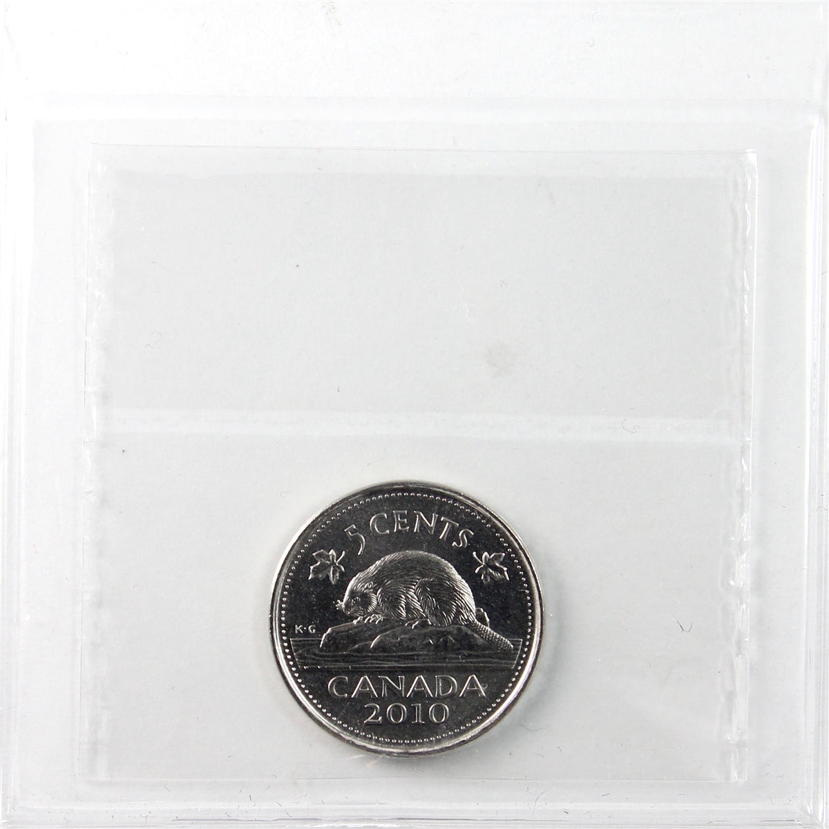 2010 Canada 5-cents ICCS Certified MS65