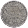 1886 Large 6 Canada 5-cents Good (G4)