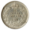 1915 Canada 5-cents EF-AU (EF45) $