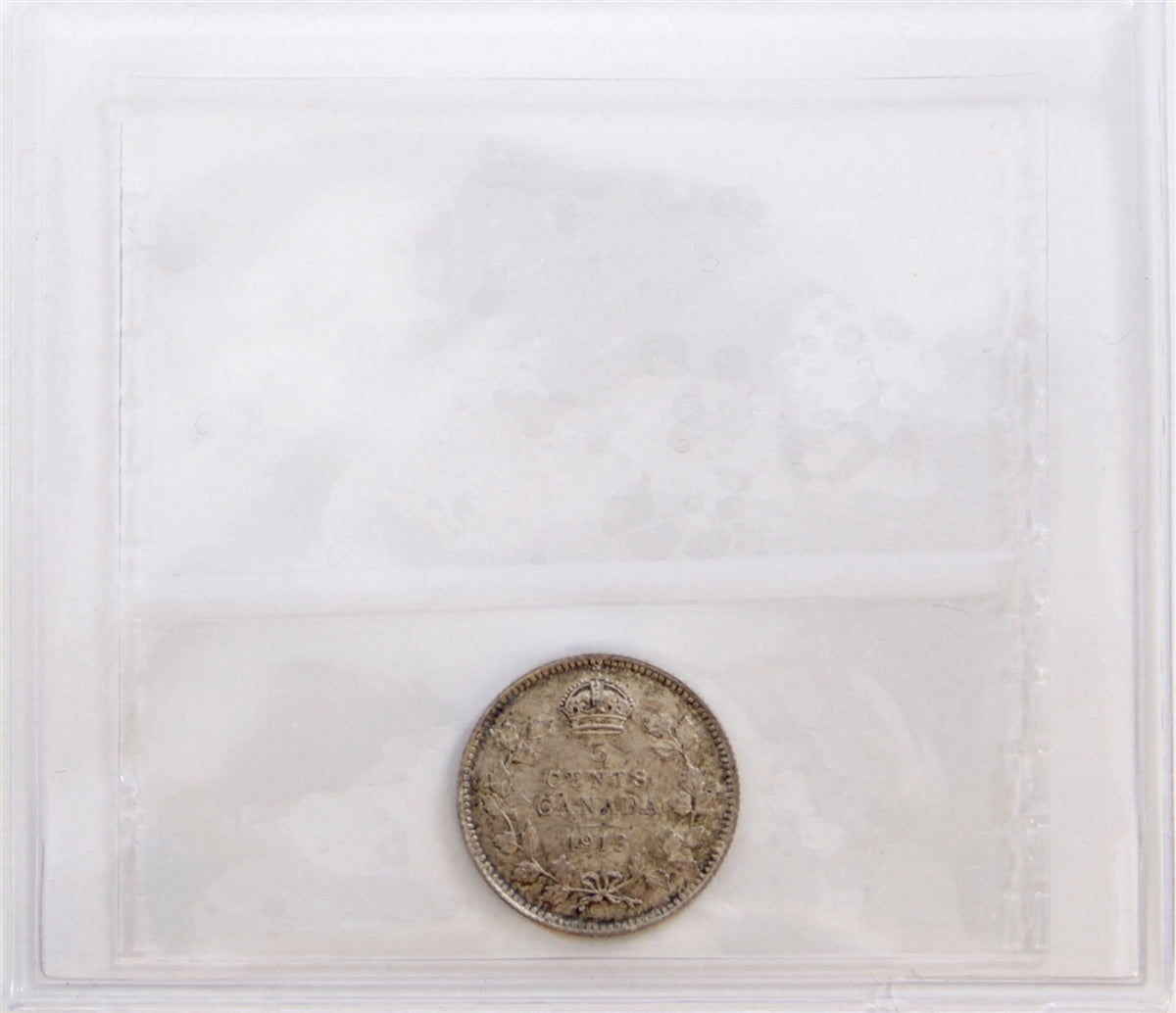 1913 Canada 5-cents ICCS Certified MS60