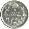 1918 Canada 5-cents ICCS Certified AU58