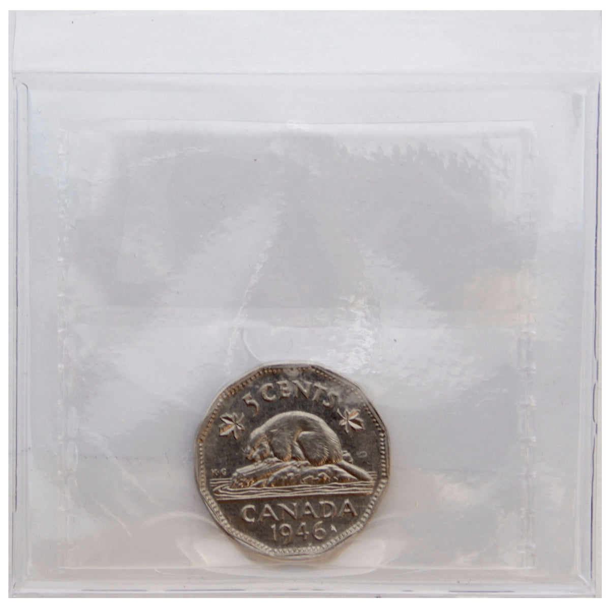 1946 Canada 5-cents ICCS Certified MS62