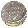 1858 Small Date Canada 5-cents ICCS Certified VF30