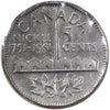 1951 Refinery Half Moon Canada 5-cents Uncirculated (MS60