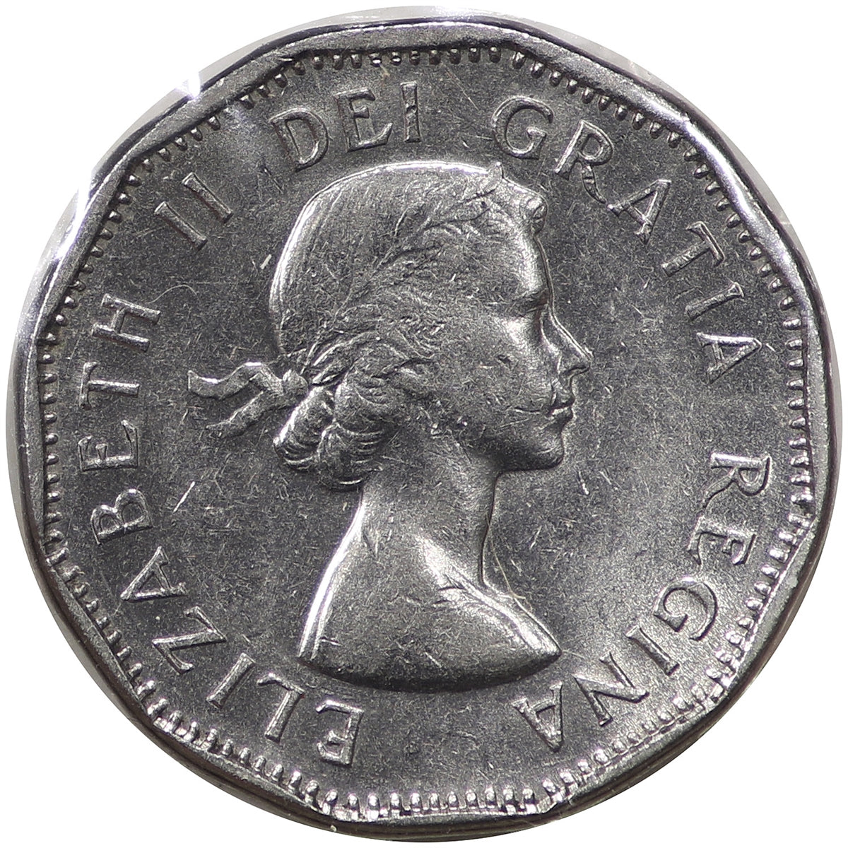 1961 Canada 5-cents Circulated