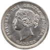 1858 Small Date Canada 5-cents Choice Brilliant Uncirculated (MS64) $