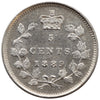 1889 Canada 5-cents AU-UNC (AU55) $