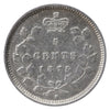1875H Small Date Canada 5-cents ICCS Certified VF20