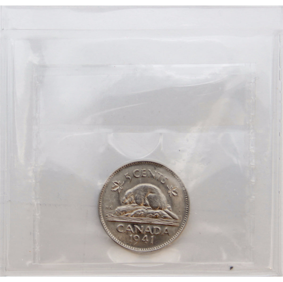 1941 Canada 5-cents ICCS Certified MS62