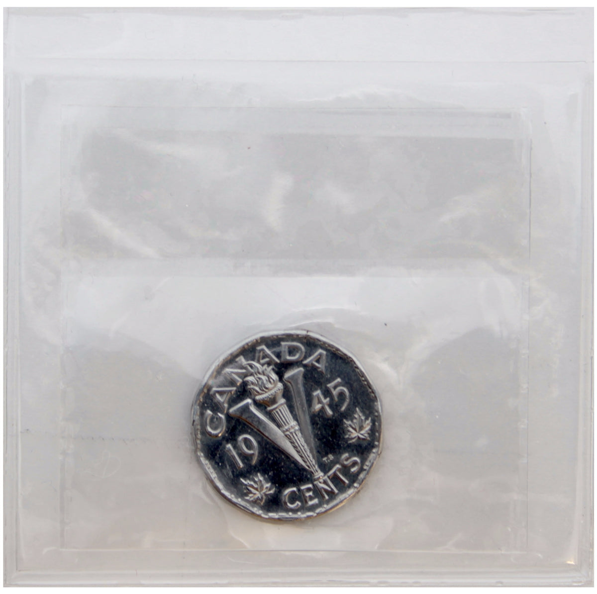 1945 Canada 5-cents ICCS Certified MS65