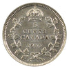 1910 Round Leaves Canada 5-cents EF-AU (EF45) $