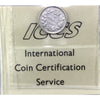 1900 Round O's Canada 5-cents ICCS Certified F15